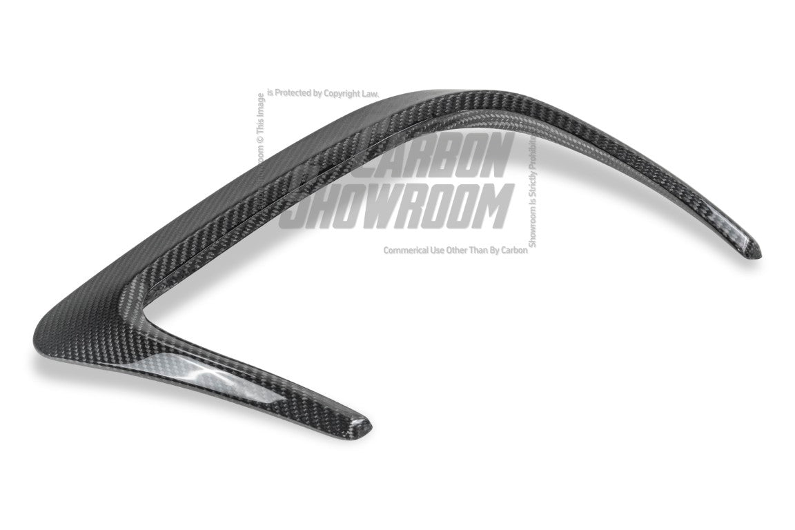 Aero Republic Carbon Fiber Rear Bumper Canards for Mercedes Benz 2015-21 W205 C300 C43 C63 C63S AMG Sedan 4 Door