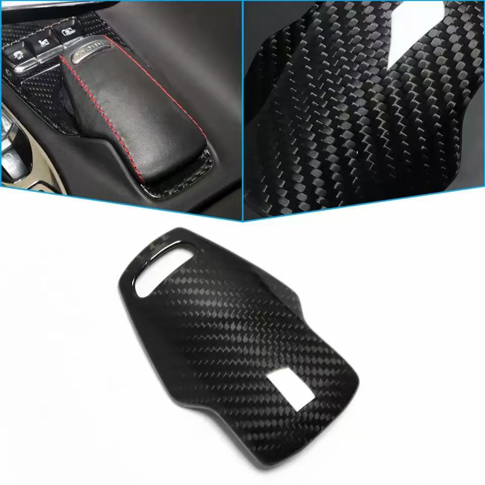 Chevrolet C8 Corvette Base 2020 2021 2022 2023 2024 2025 & C8 Corvette Z06 2023 2024 2025 & C8 Corvette E-Ray 2024 2025 with Aftermarket Parts - Interior Center Console Wheel Control Cover Overlay Dry Pre-preg Carbon Fiber from Aero Republic