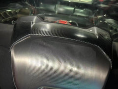 Chevrolet C8 Corvette Base 2020-ON & C8 Corvette Z06 2023-ON & C8 Corvette E-Ray 2024-ON with Aftermarket Parts - Interior Rear Speaker Trim Overlay Dry Pre-preg Carbon Fiber from Aero Republic