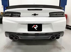Chevrolet Camaro 6th Gen Z/28 2SS 1SS 3LT 2LT 1LT 2LS 1LS 2015 2016 2017 2018 2019 2020 2021 2022 2023 2024 & Camaro 6th Gen ZL1 2017 2018 2019 2020 2021 2022 2023 2024 with Aftermarket Parts - Rear Spoiler Carbon Fiber from Aero Republic