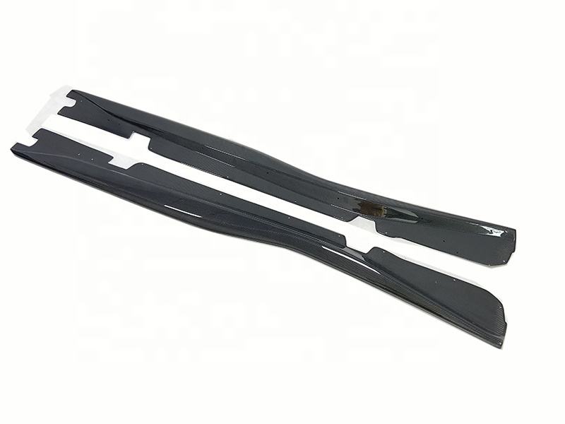 Chevrolet Corvette C7 Base Stingray 2014 2015 2016 2017 2018 2019 with Aftermarket Parts - ZR1 Style Side Skirts Carbon Fiber from Aero Republic