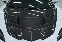 Chevrolet Corvette C8 Base E-Ray Z06 2020-ON with Aftermarket Parts - ZR1 V2 Style Hood Dry Pre-preg Carbon Fiber from Aero Republic