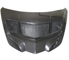 Chevrolet Corvette C8 Base E-Ray Z06 2020-ON with Aftermarket Parts - ZR1 V2 Style Hood Dry Pre-preg Carbon Fiber from Aero Republic