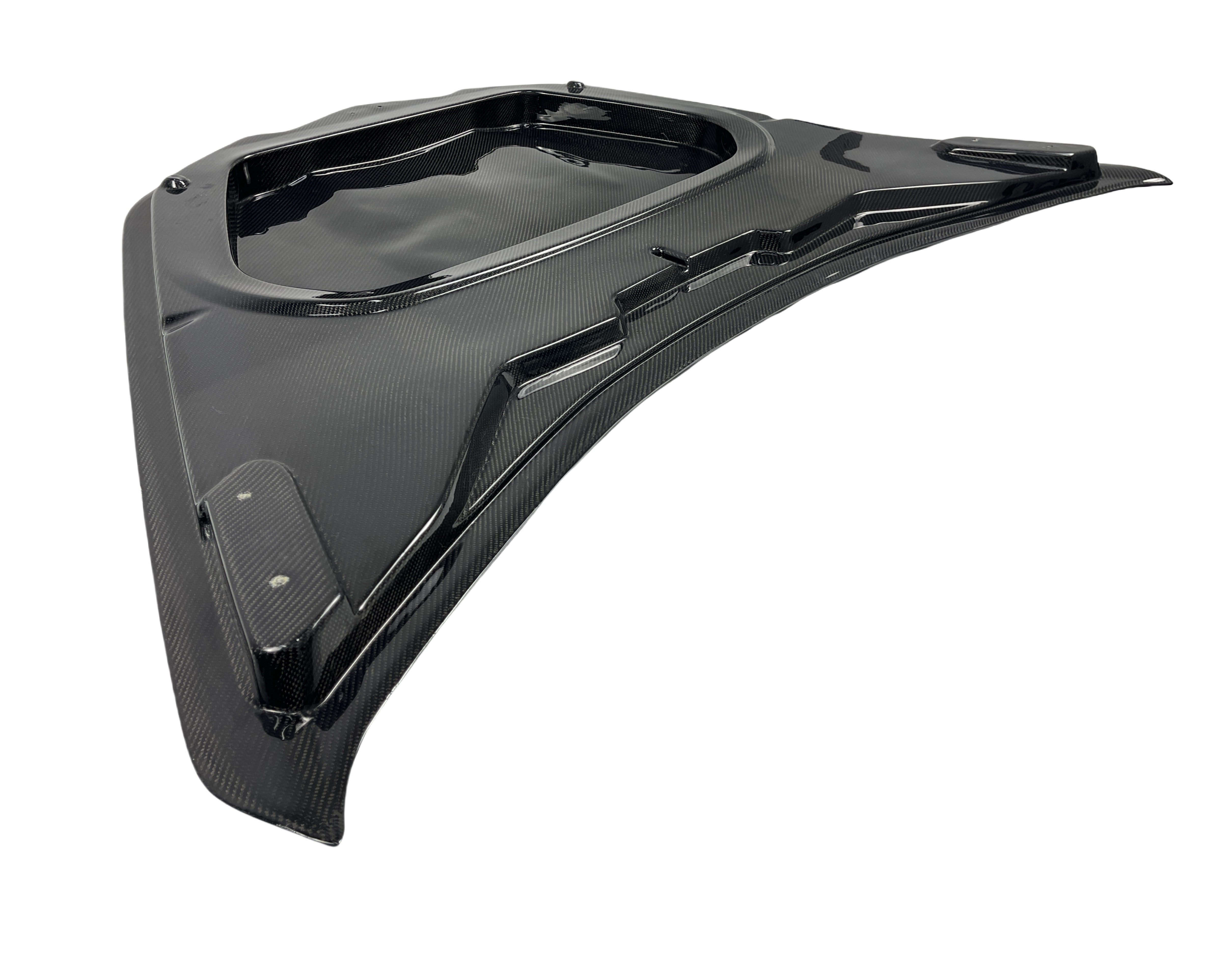 Chevrolet Corvette C8 Base Z06 2020-ON with Aftermarket Parts - OEM Style Hood Carbon Fiber from Aero Republic