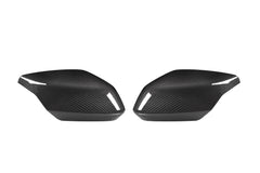 Chevrolet Corvette C8 Base Z06 ZR1 (fits all trims and packages) 2021-ON with Aftermarket Parts - OE Style Replacement Mirror Caps Pre-preg Carbon Fiber from Aero Republic