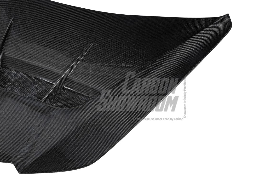 Chevrolet Corvette C8 2020-ON with Aftermarket Parts - Hood Bonnet Carbon Fiber / FRP from Aero Republic