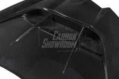 Chevrolet Corvette C8 2020-ON with Aftermarket Parts - Hood Bonnet Carbon Fiber / FRP from Aero Republic