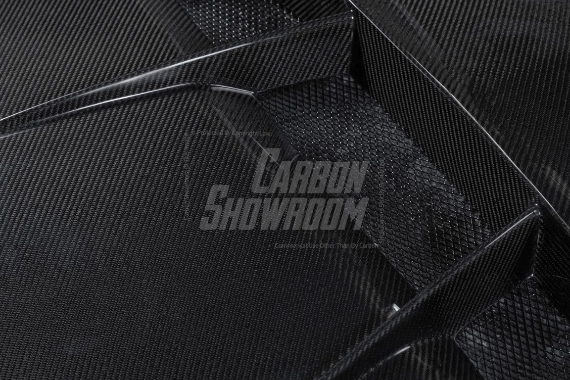 Chevrolet Corvette C8 2020-ON with Aftermarket Parts - Hood Bonnet Carbon Fiber / FRP from Aero Republic