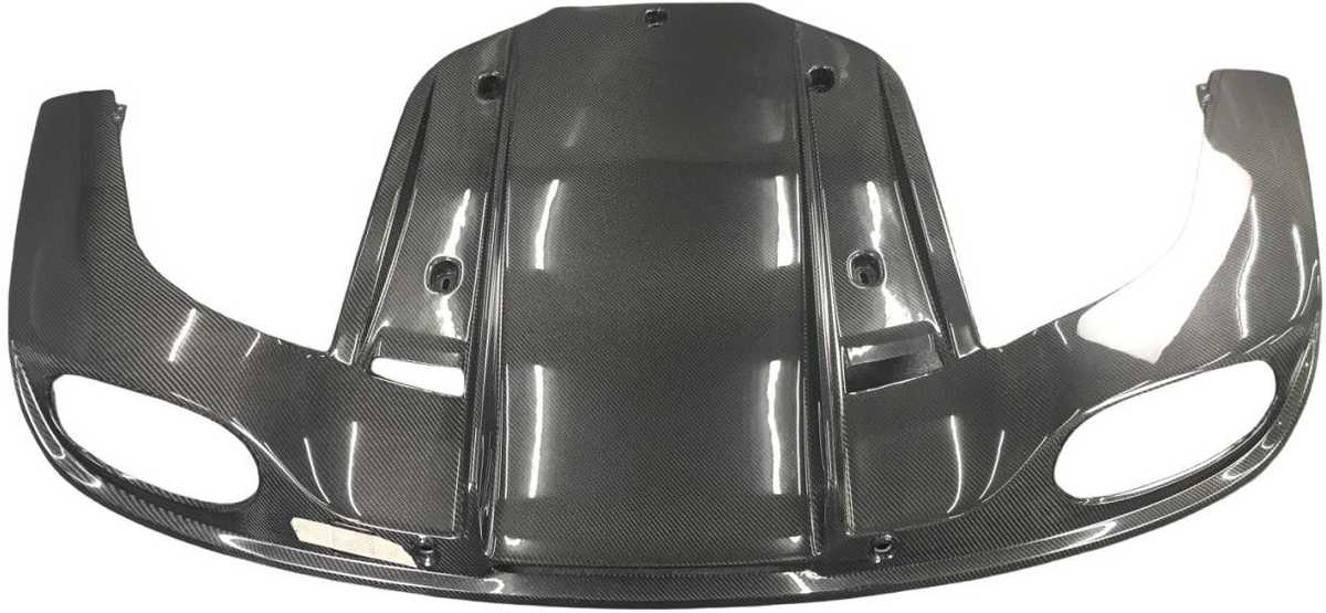 Bentley Continental GT 2012 2013 2014 2015 with Aftermarket Parts - GT Rear Diffuser Carbon Fiber from Aero Republic