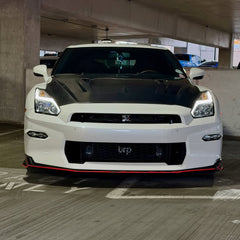 Nissan GTR Nismo T-Spec Premium Pure 2017-2024 (for installation on 2008-2016 vehicles, 2017-2024 front bumper is recommended) with Aftermarket Parts - DP Style Hood Bonnet Carbon Fiber / FRP from CMST Tuning

