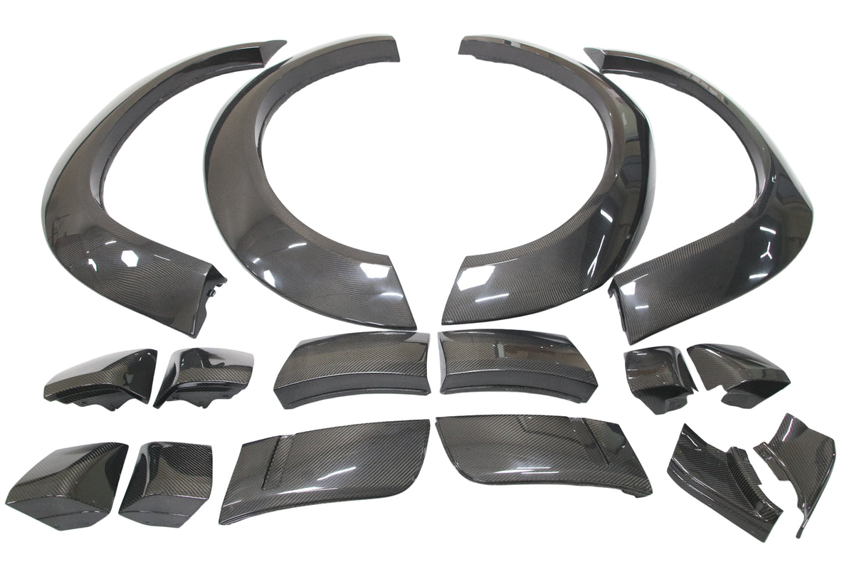 Upgrade Your Dodge Challenger Hellcat T/A Scat Pack 392 SRT R/T SXT SE 2008 2009 2010 2011 2012 2013 2014 2015 2016 2017 2018 2019 2020 2021 2022 2023 with Aftermarket Parts - OEM Widebody Style Wheel Arches Carbon Fiber from Aero Republic