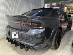 Dodge Charger & 2015 Scat Pack & 2016 Scat Pack, Hellcat & 2017 R/T, Daytona, Scat Pack, Hellcat & 2018 GT, R/T, Daytona, Scat Pack, Hellcat & 2019 GT, R/T, Scat Pack, Hellcat & 2020 GT, R/T, Scat Pack, Hellcat & 2021 GT, R/T, Scat Pack & 2022 GT, R/T, Scat Pack Non-widebody & 2023 GT, R/T, Scat Pack Non-widebody with Aftermarket Parts - Rear Spoiler Carbon Fiber from Aero Republic