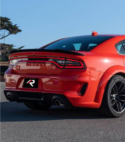 Hellcat Rear Spoiler Dodge Charger GT R/T Daytona Hellcat Aftermarket Parts - Aero Republic ...