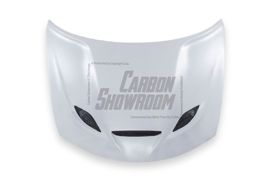 Dodge Charger 2015 2016 2017 2018 2019 2020 2021 2022 2023 with Aftermarket Parts - V1 Hood?Carbon Fiber / FRP from Aero Republic