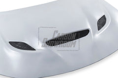 Dodge Charger 2015 2016 2017 2018 2019 2020 2021 2022 2023 with Aftermarket Parts - V1 Hood?Carbon Fiber / FRP from Aero Republic