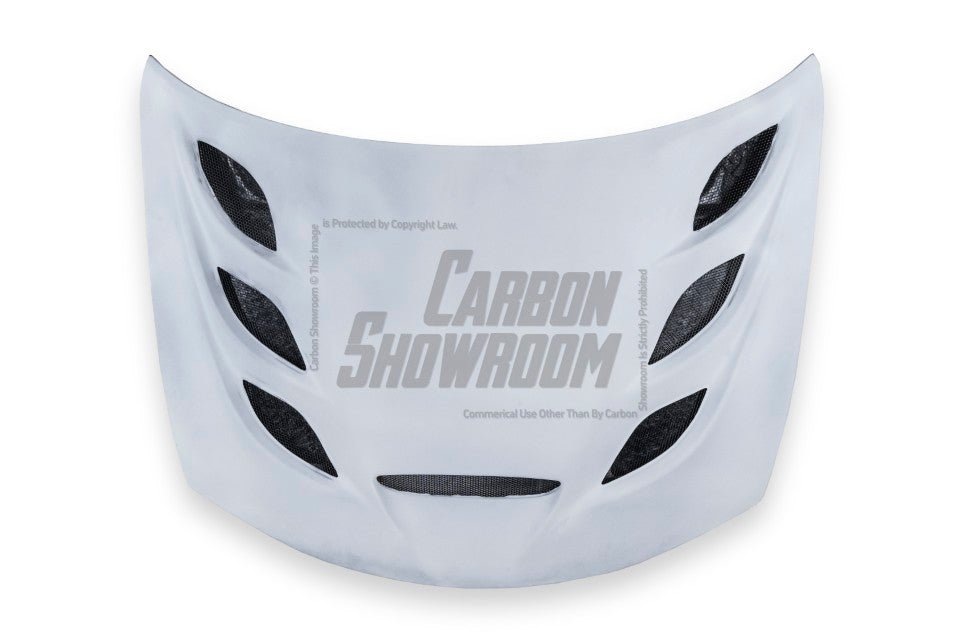 Dodge Charger 2015 2016 2017 2018 2019 2020 2021 2022 2023 with Aftermarket Parts - V2 Hood?Carbon Fiber / FRP from Aero Republic