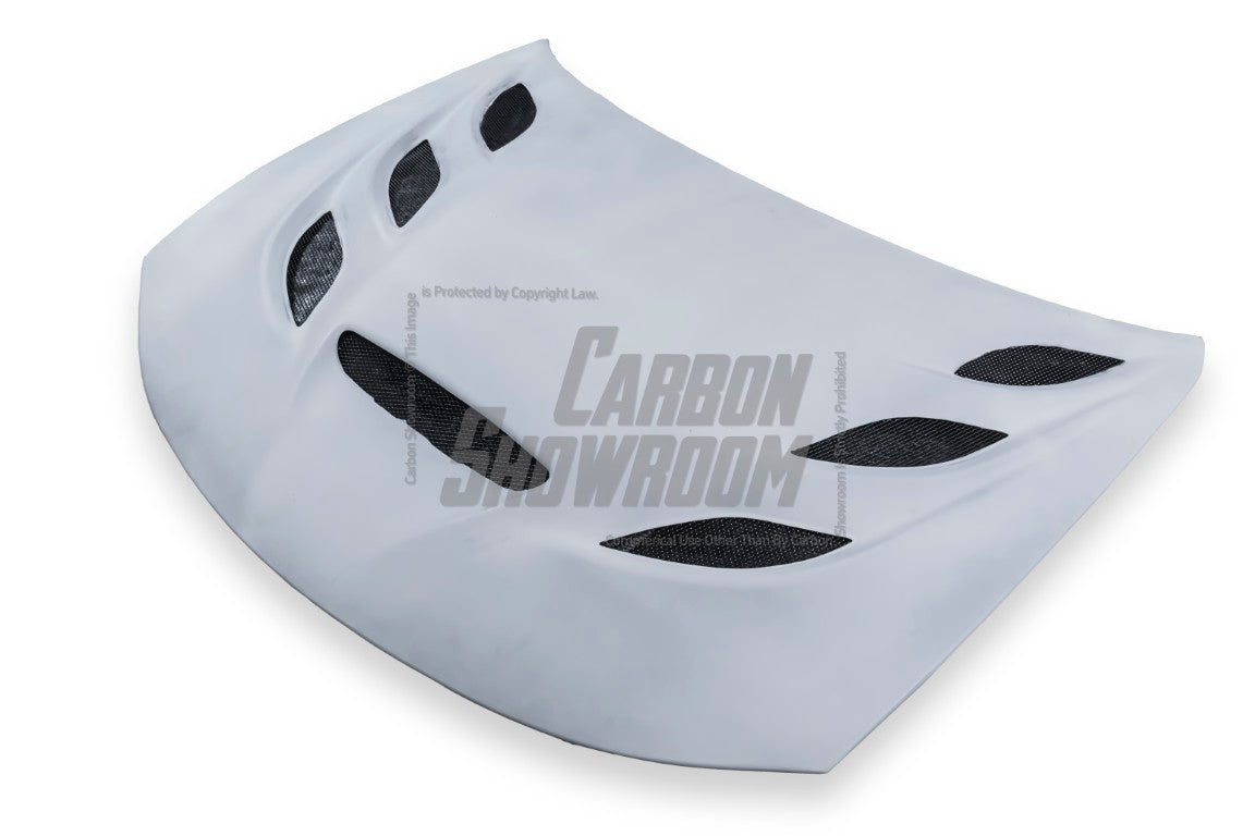 Dodge Charger 2015 2016 2017 2018 2019 2020 2021 2022 2023 with Aftermarket Parts - V2 Hood?Carbon Fiber / FRP from Aero Republic