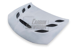 Dodge Charger 2015 2016 2017 2018 2019 2020 2021 2022 2023 with Aftermarket Parts - V2 Hood?Carbon Fiber / FRP from Aero Republic