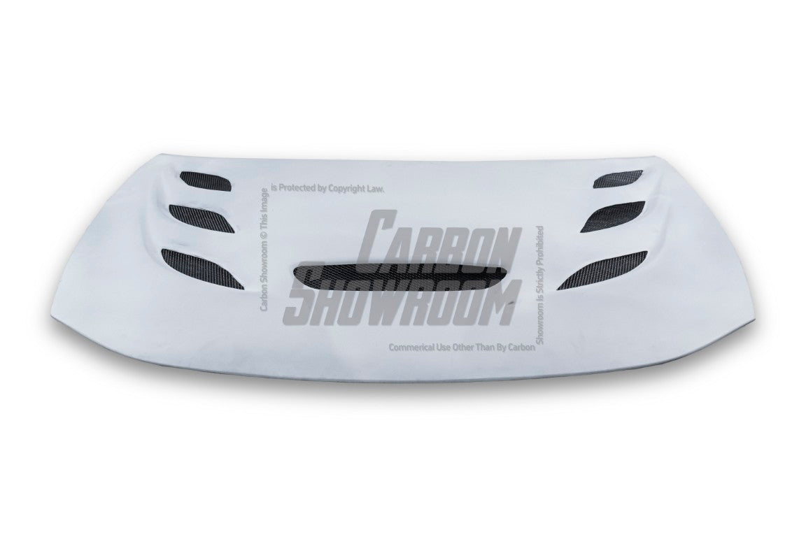 Dodge Charger 2015 2016 2017 2018 2019 2020 2021 2022 2023 with Aftermarket Parts - V2 Hood?Carbon Fiber / FRP from Aero Republic