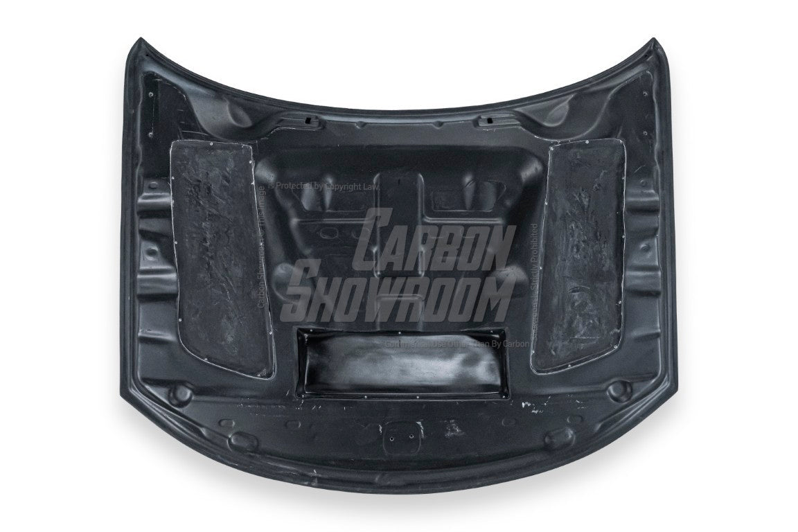 Dodge Charger 2015 2016 2017 2018 2019 2020 2021 2022 2023 with Aftermarket Parts - V2 Hood?Carbon Fiber / FRP from Aero Republic