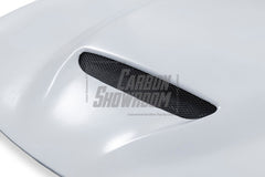 Dodge Charger 2015 2016 2017 2018 2019 2020 2021 2022 2023 with Aftermarket Parts - V4 Hood?Carbon Fiber / FRP from Aero Republic