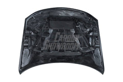 Dodge Charger 2015 2016 2017 2018 2019 2020 2021 2022 2023 with Aftermarket Parts - V4 Hood?Carbon Fiber / FRP from Aero Republic