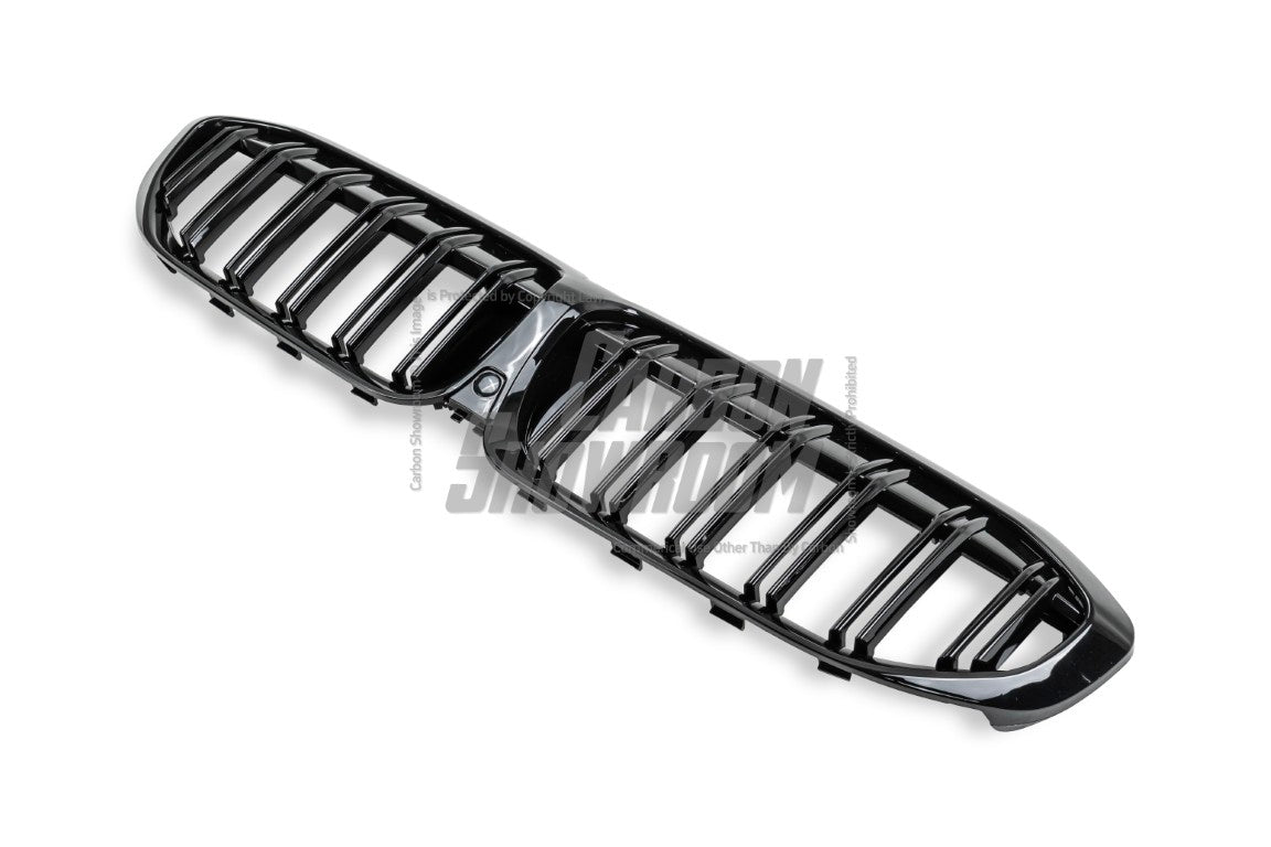 BMW 3 Series M340 330 320 G20 G21 Pre-LCI 2019 2020 2021 2022?with Aftermarket Parts - Dual Slat Front Kidney Grill ABS?from Aero Republic