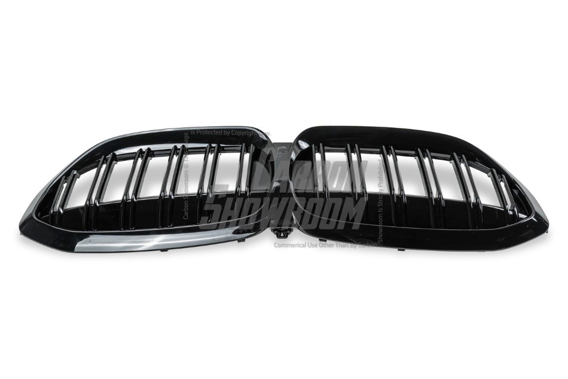 BMW 3 Series M340 330 320 G20 G21 Pre-LCI 2019 2020 2021 2022?with Aftermarket Parts - Dual Slat Front Kidney Grill ABS?from Aero Republic