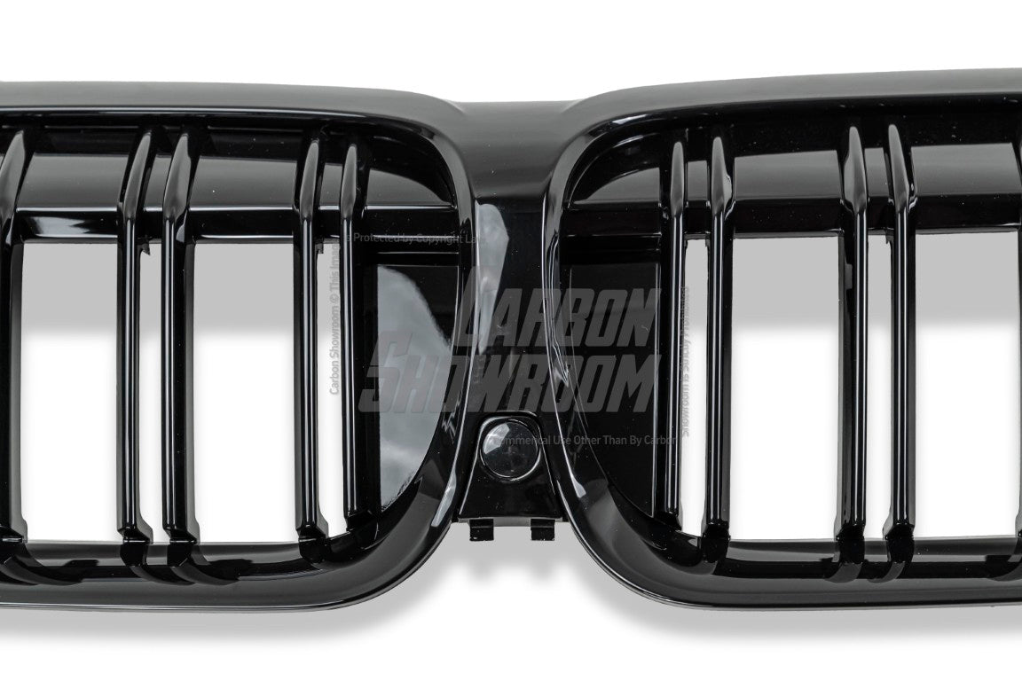 BMW 3 Series M340 330 320 G20 G21 Pre-LCI 2019 2020 2021 2022?with Aftermarket Parts - Dual Slat Front Kidney Grill ABS?from Aero Republic