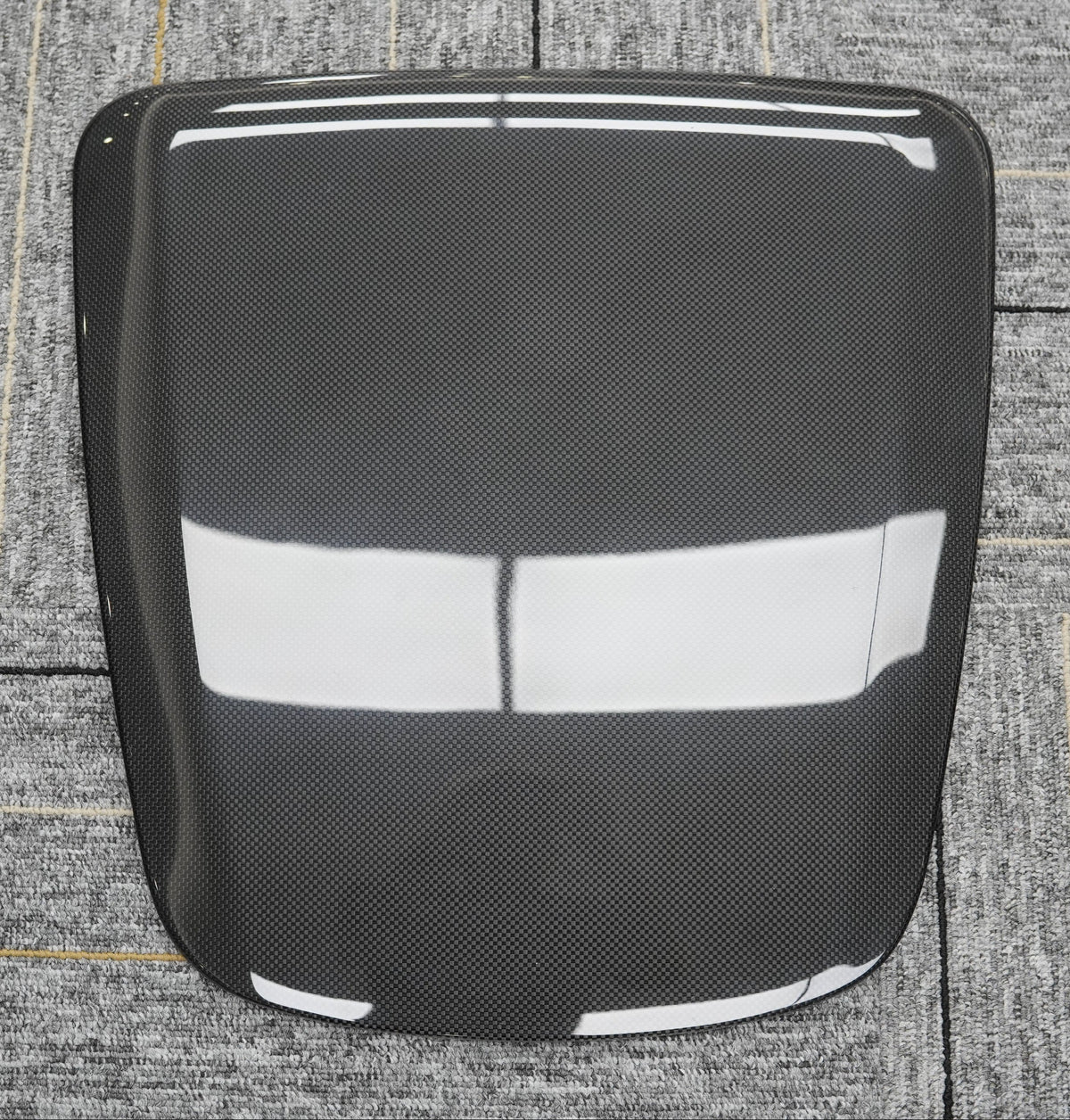 Ferrari 296 GTB 2021-ON with Aftermarket Parts - OEM Replacement Style Rear Engine Cover Pre-preg Carbon Fiber?from Aero Republic