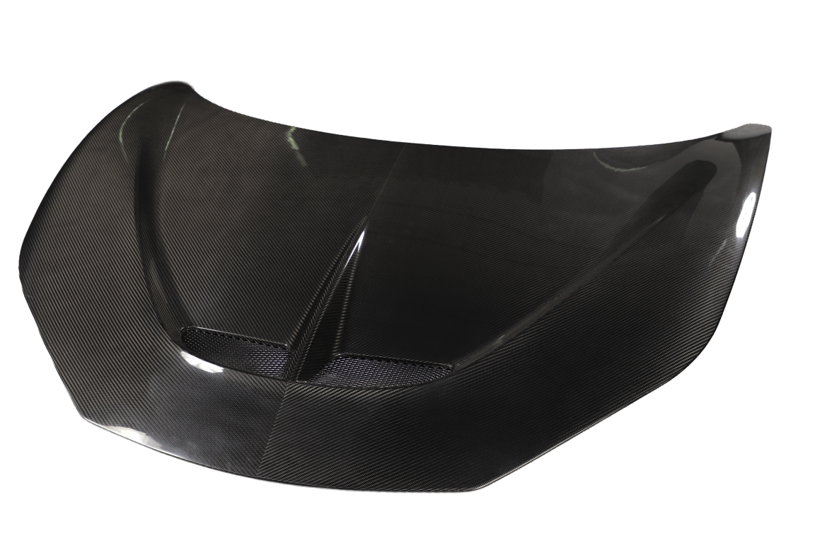 Ferrari 458 Italia Spider 2010 2011 2012 2013 2014 2015 with Aftermarket Parts - Speciale Style Hood Dry Pre-preg Carbon Fiber from Aero Republic