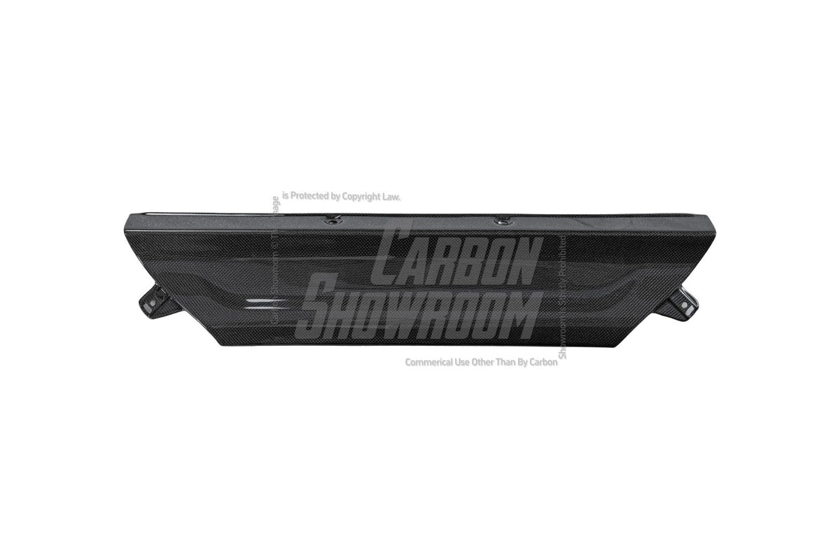 Ferrari 488 GTB 2016 2017 2018 2019 2020 with Aftermarket Parts - OEM 1:1 Style Firewall Panel Dry Pre-preg Carbon Fiber from Aero Republic
