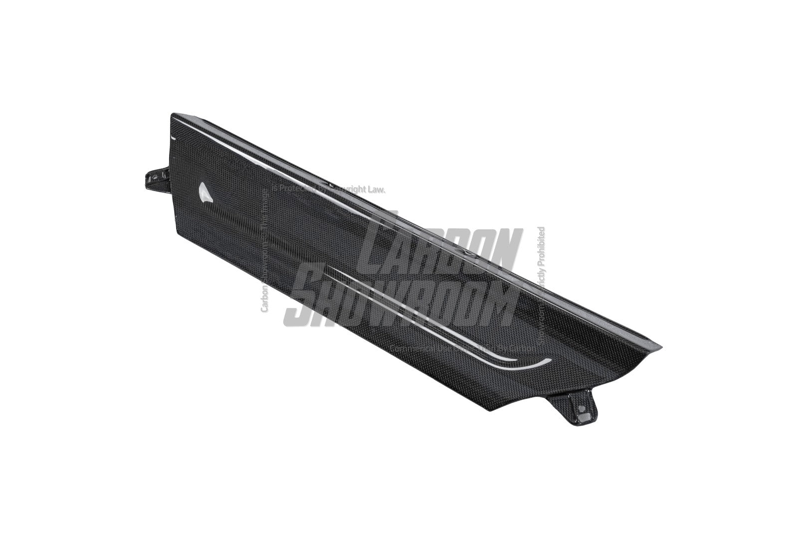 Ferrari 488 GTB 2016 2017 2018 2019 2020 with Aftermarket Parts - OEM 1:1 Style Firewall Panel Dry Pre-preg Carbon Fiber from Aero Republic