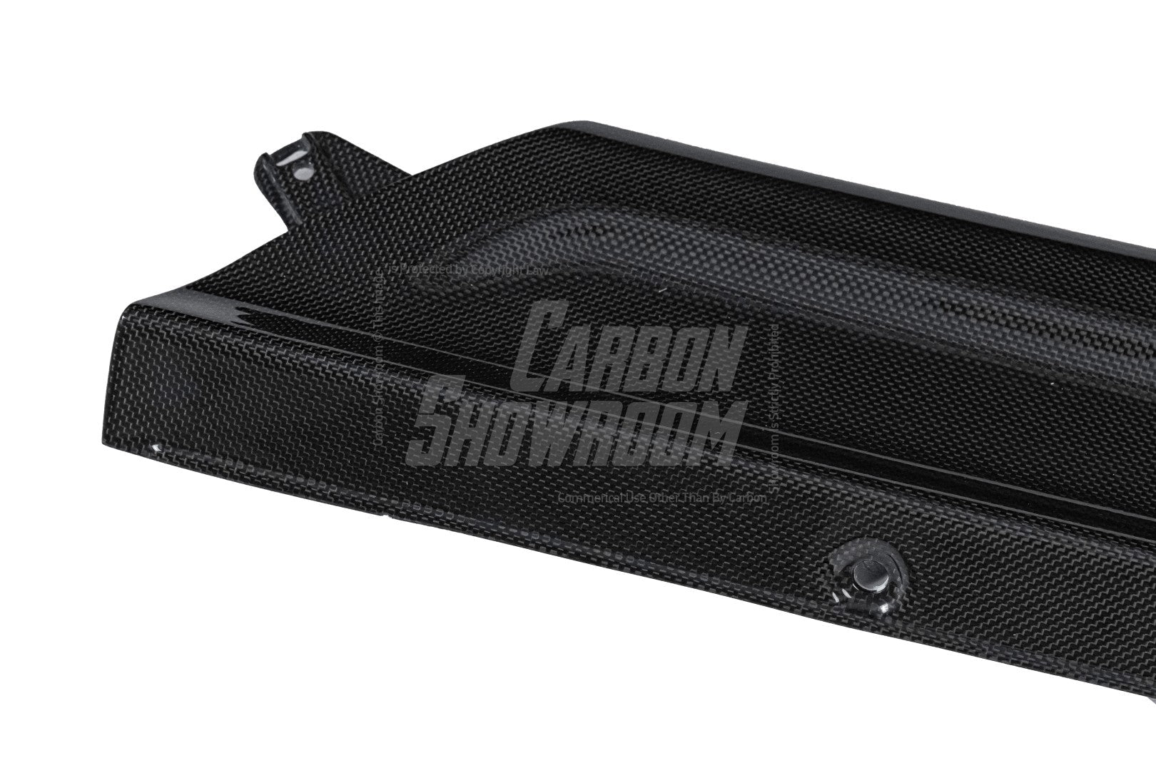Ferrari 488 GTB 2016 2017 2018 2019 2020 with Aftermarket Parts - OEM 1:1 Style Firewall Panel Dry Pre-preg Carbon Fiber from Aero Republic