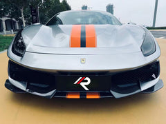 Ferrari 488 GTB & Spider with Aftermarket Parts - 1:1 Pista Style Hood?Pre-preg Carbon Fiber / FRP from Aero Republic
