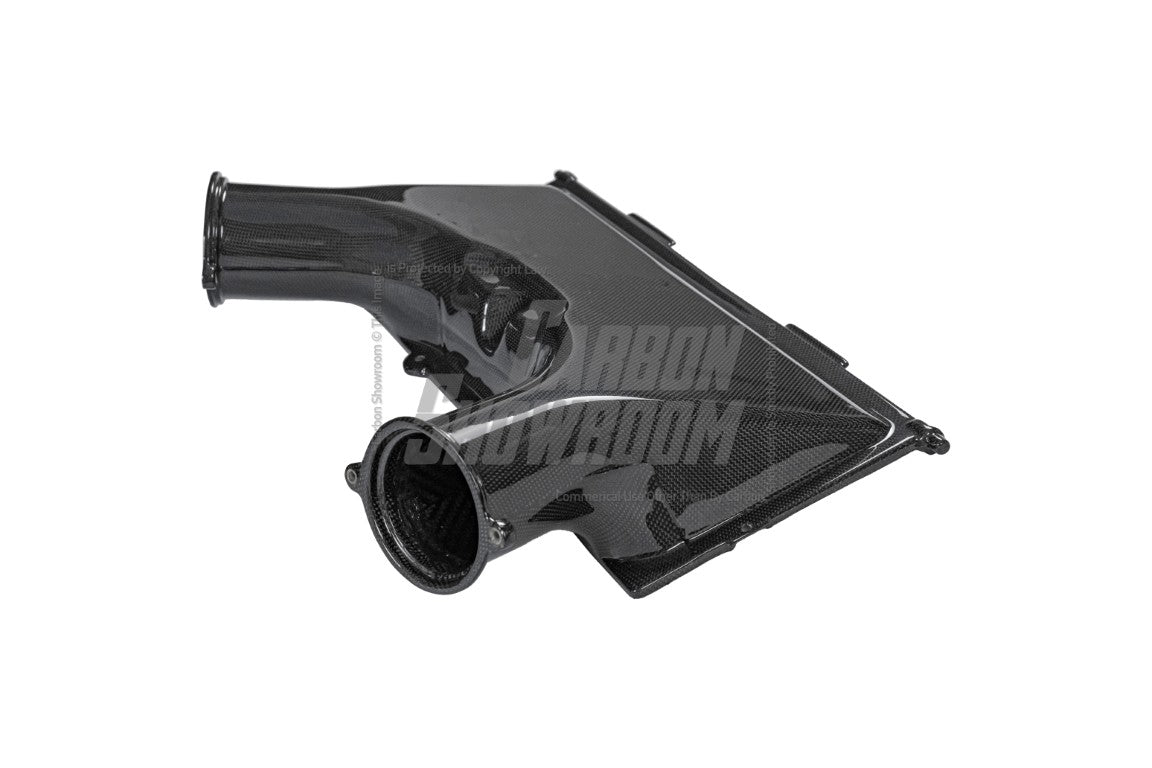 Ferrari 488 GTB & Spider 2016 2017 2018 2019 2020 with Aftermarket Parts - OEM 1:1 Style Replacement Airbox Dry Pre-preg Carbon Fiber from Aero Republic