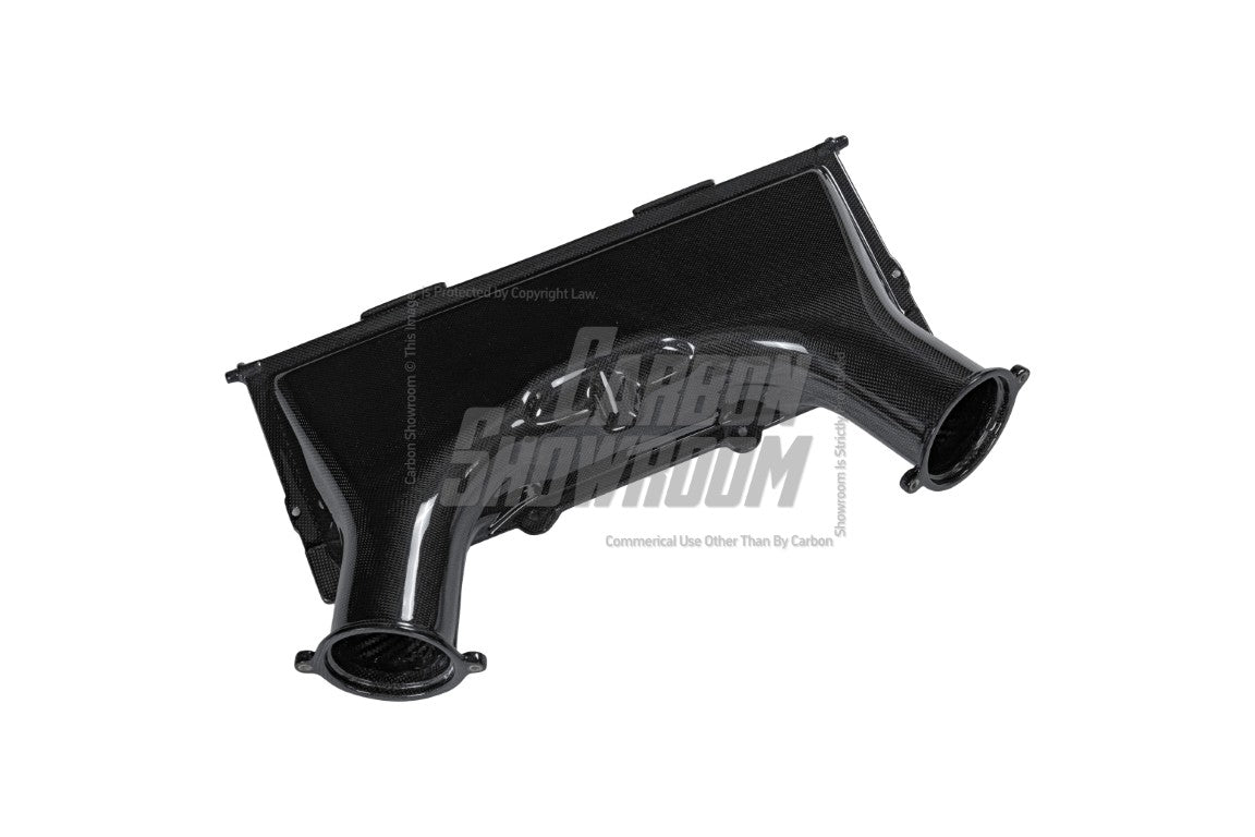 Ferrari 488 GTB & Spider 2016 2017 2018 2019 2020 with Aftermarket Parts - OEM 1:1 Style Replacement Airbox Dry Pre-preg Carbon Fiber from Aero Republic