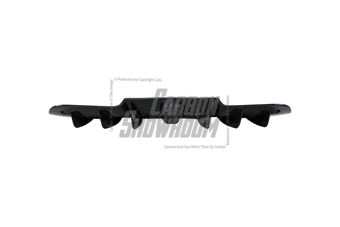 Ferrari 488 GTB & Spider 2016 2017 2018 2019 2020 with Aftermarket Parts - OEM 1:1 Style Replacement Rear Diffuser Dry Pre-preg Carbon Fiber from Aero Republic