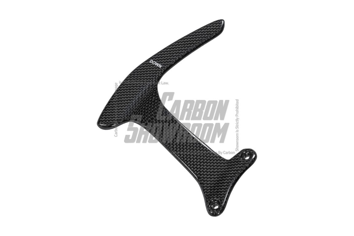 Ferrari 488 GTB & Spider 2016 2017 2018 2019 2020 with Aftermarket Parts - OEM 1:1 Style Shift Paddles Dry Pre-preg Carbon Fiber from Aero Republic