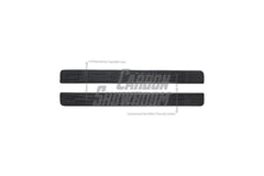 Ferrari 488 GTB & Spider 2016 2017 2018 2019 2020 with Aftermarket Parts - OEM 1:1 Style Door Sills Dry Pre-preg Carbon Fiber from Aero Republic