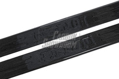 Ferrari 488 GTB & Spider 2016 2017 2018 2019 2020 with Aftermarket Parts - OEM 1:1 Style Door Sills Dry Pre-preg Carbon Fiber from Aero Republic