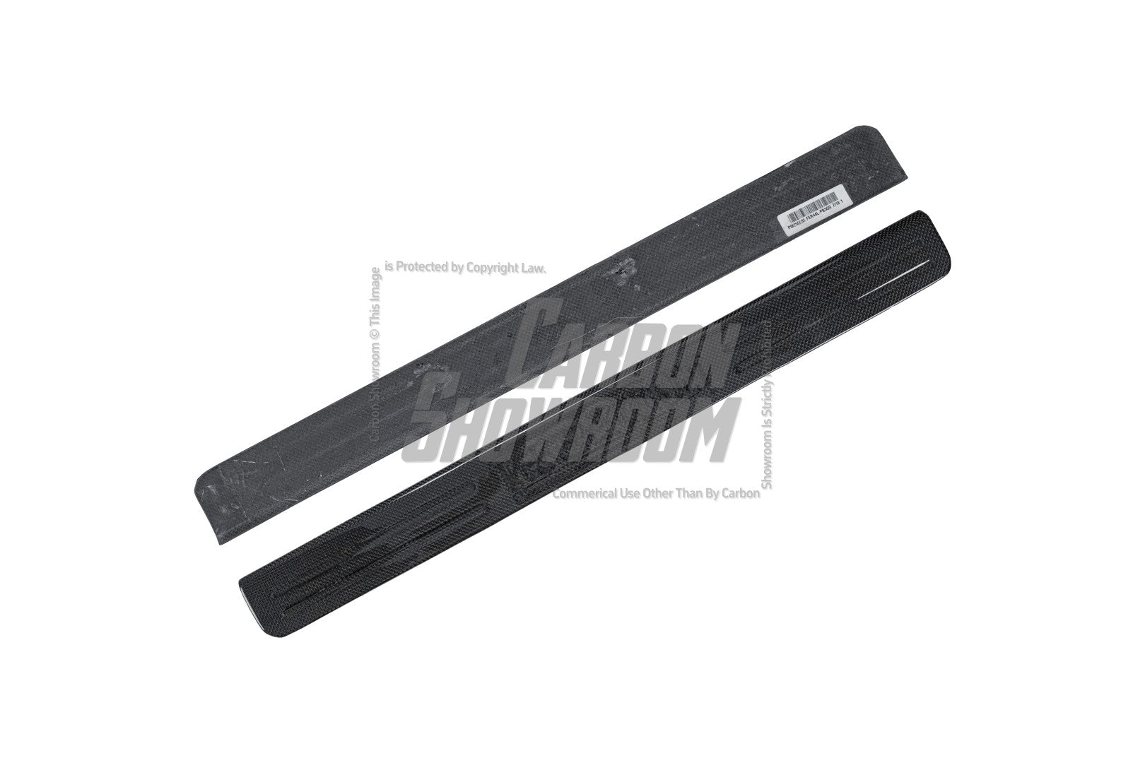 Ferrari 488 GTB & Spider 2016 2017 2018 2019 2020 with Aftermarket Parts - OEM 1:1 Style Door Sills Dry Pre-preg Carbon Fiber from Aero Republic
