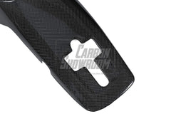 Ferrari 488 GTB & Spider 2016 2017 2018 2019 2020 with Aftermarket Parts - OEM 1:1 Style Replacement Engine Bay Center Panel Dry Pre-preg Carbon Fiber from Aero Republic