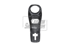 Ferrari 488 GTB & Spider 2016 2017 2018 2019 2020 with Aftermarket Parts - OEM 1:1 Style Replacement Engine Bay Center Panel Dry Pre-preg Carbon Fiber from Aero Republic