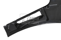 Ferrari 488 GTB & Spider 2016 2017 2018 2019 2020 with Aftermarket Parts - OEM 1:1 Style Replacement Front Trunk Rear Panels Dry Pre-preg Carbon Fiber from Aero Republic