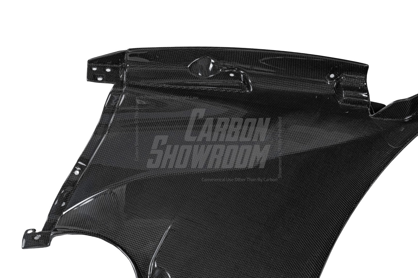 Ferrari 488 GTB & Spider 2016 2017 2018 2019 2020 with Aftermarket Parts - OEM 1:1 Style Replacement Front Trunk Rear Panels Dry Pre-preg Carbon Fiber from Aero Republic