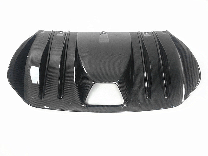 Ferrari F430 2005¨C2009 with Aftermarket Parts - OEM Replacement Style Rear Diffuser Carbon Fiber from Aero Republic