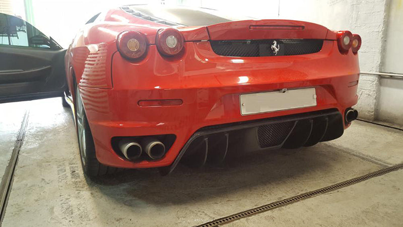 Ferrari F430 2005¨C2009 with Aftermarket Parts - OEM Replacement Style Rear Diffuser Carbon Fiber from Aero Republic