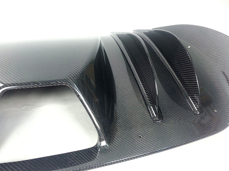 Ferrari F430 2005¨C2009 with Aftermarket Parts - OEM Replacement Style Rear Diffuser Carbon Fiber from Aero Republic