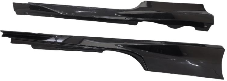 Ferrari F8 Tributo & Spider 2020 2021 2022 2023 with Aftermarket Parts - OEM Replacement 1:1 Side Skirts Carbon Fiber from Aero Republic